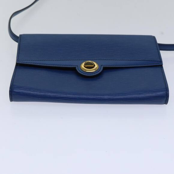 LOUIS VUITTON Epi Pochette Arche Shoulder Bag Blue M52575 - Picture 9 of 12